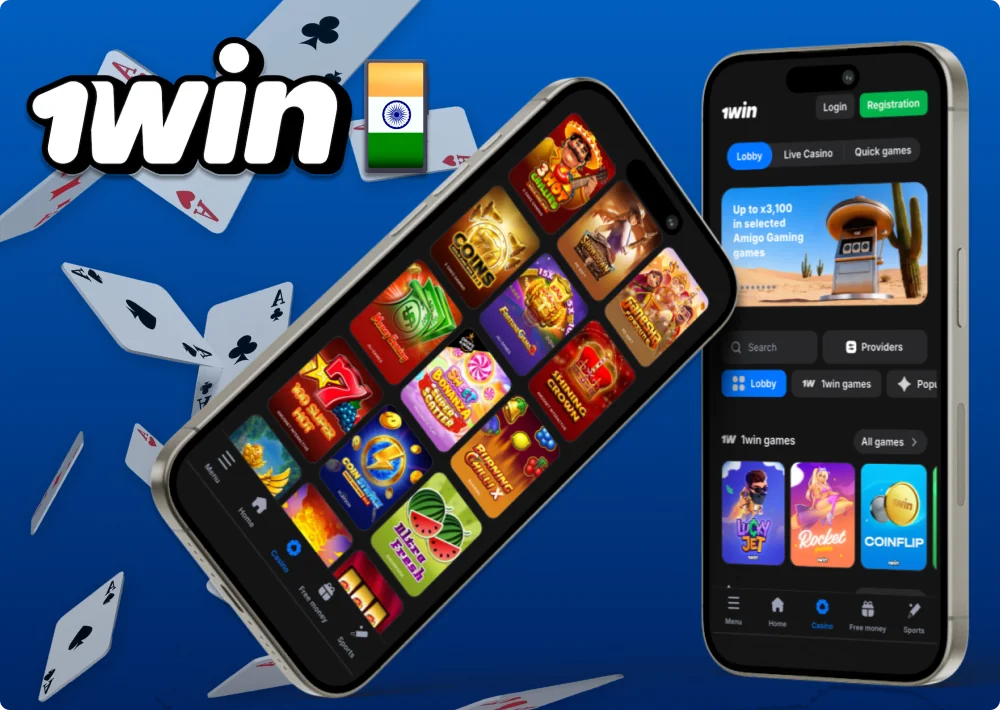 Popular games among players in the 1Win mobile app in India